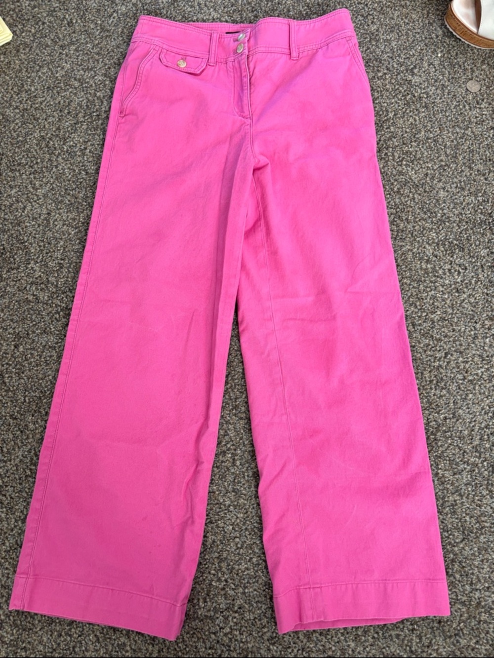 Talbots Pink Khaki style pants SZ 4
